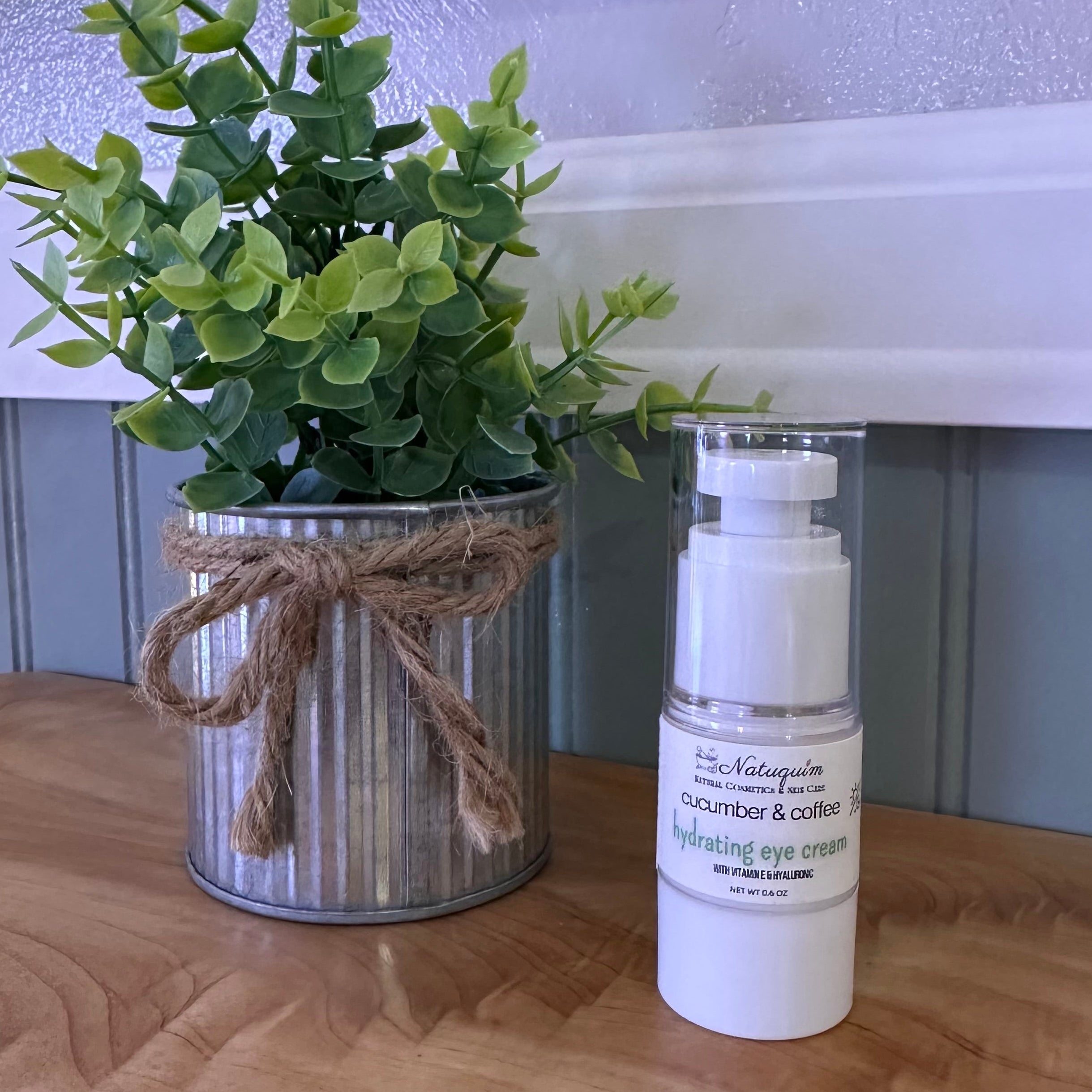 Hydrating Eye Cream (Cucumber & Coffee)
