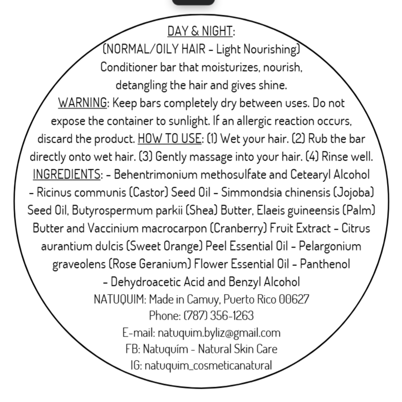 Hair Conditioner Bar