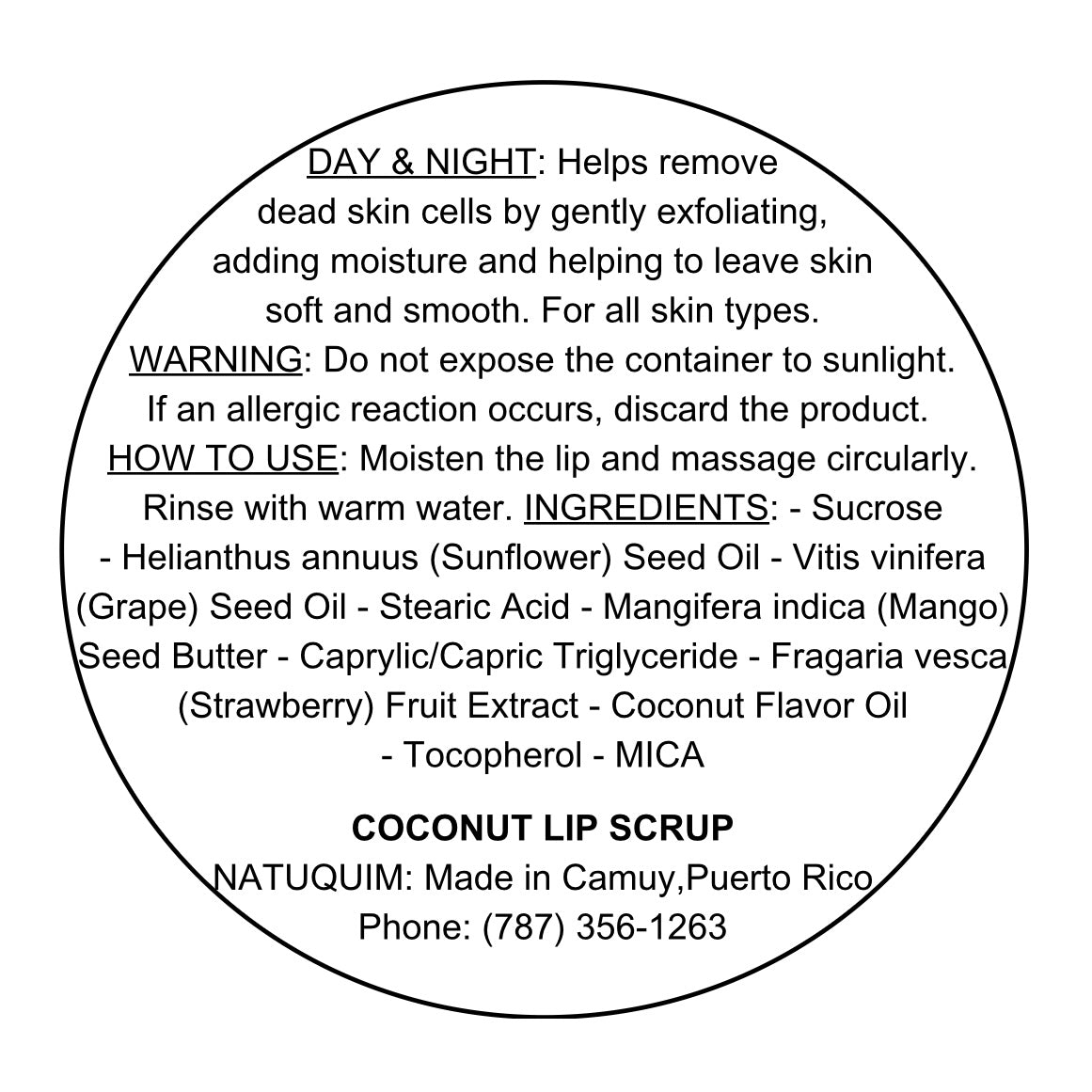 Lip Scrub