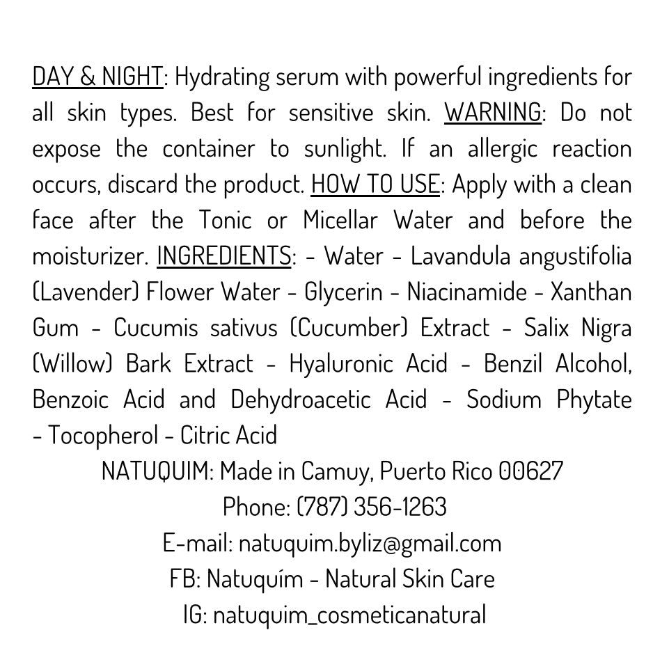 Moisturizing Eye & Face Serum