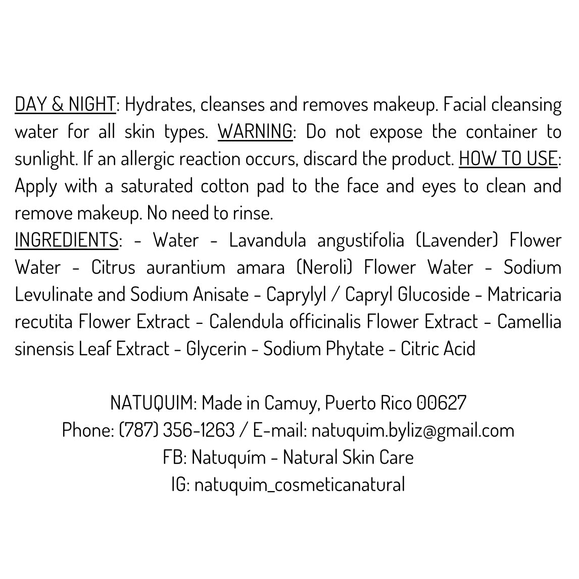 Micellar Water