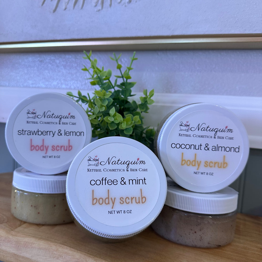 Foaming Body Scrubs