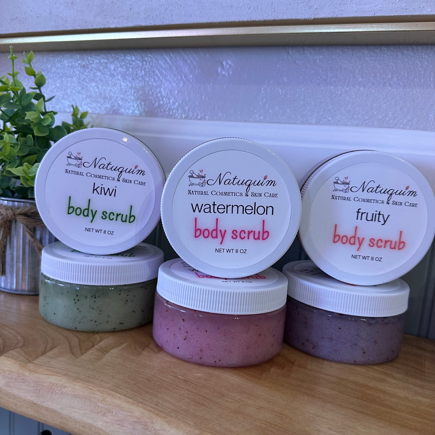 Foaming Body Scrubs