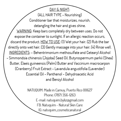 Hair Conditioner Bar