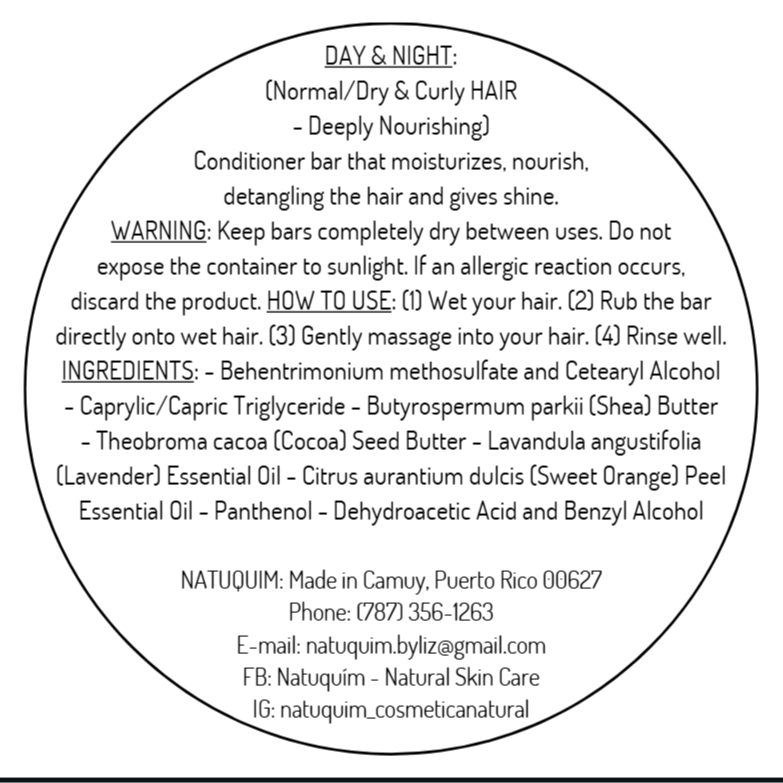 Hair Conditioner Bar