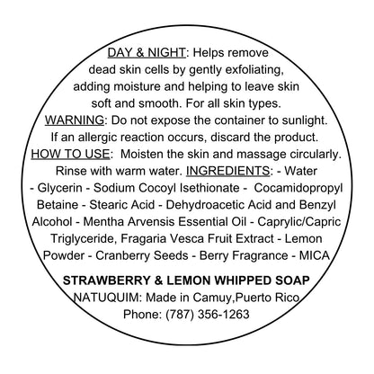 Foaming Body Scrubs