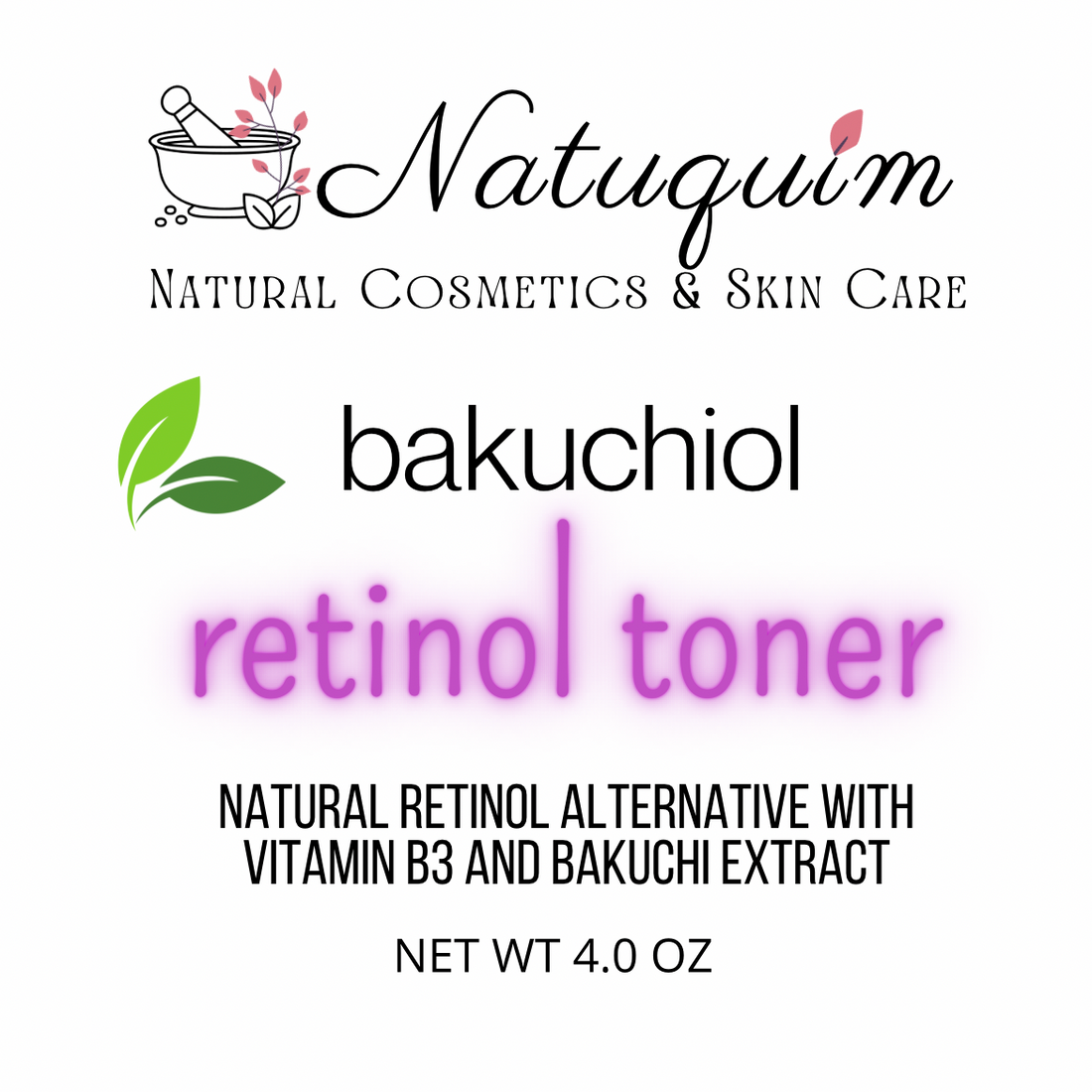 Bakuchiol - Retinol Toner