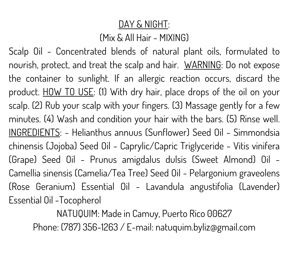Hair Scalp Oil