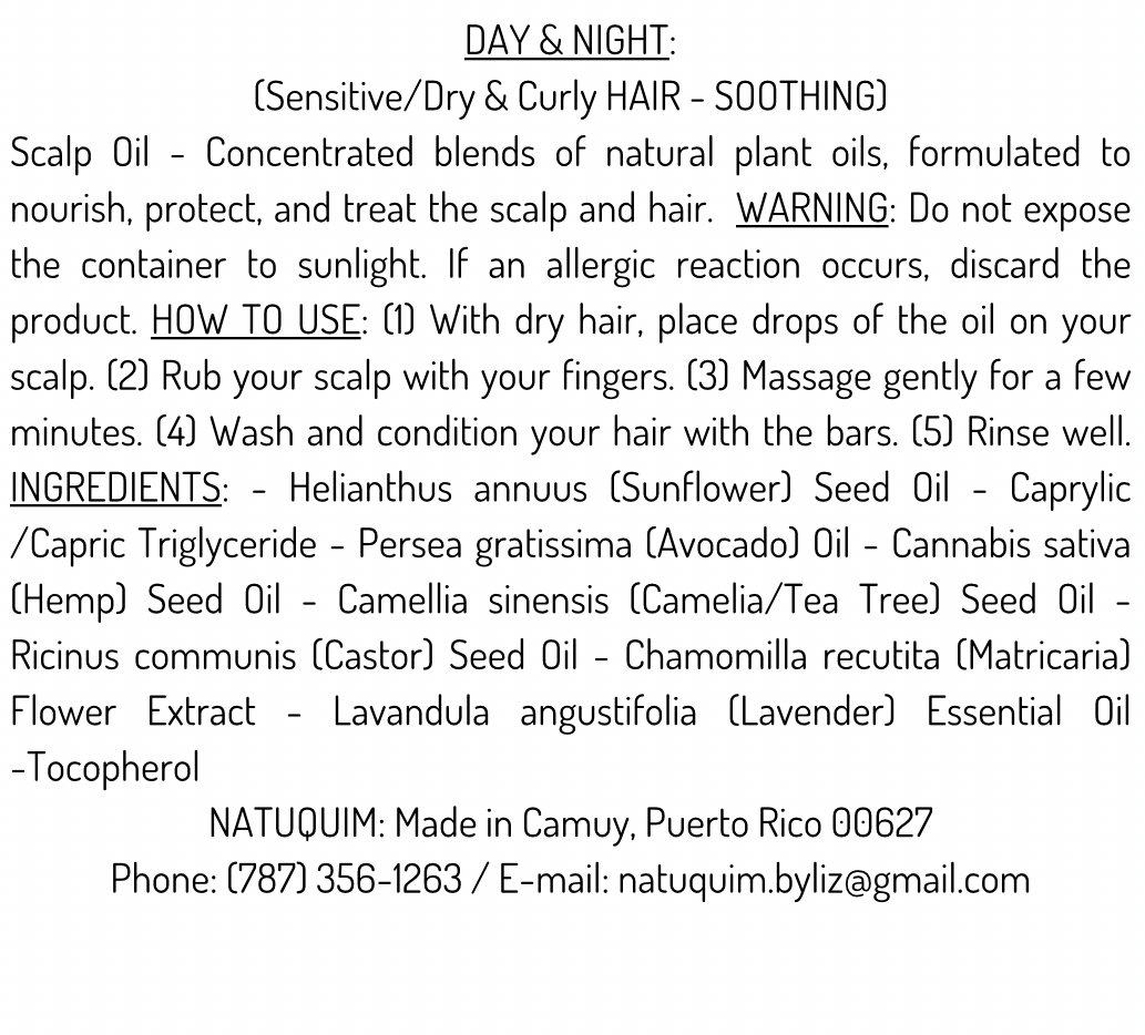 Hair Scalp Oil