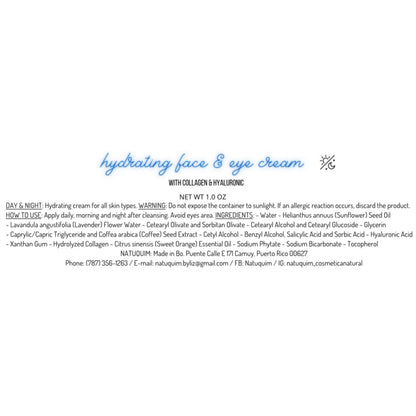 Hydrating Face &amp; Eye Cream (For Him)