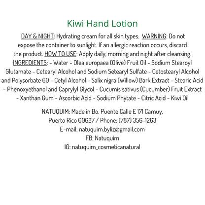 Hand Moisturizer Lotion